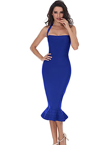 Algopix Similar Product 16 - whoinshop Womens Halter Sleeveless