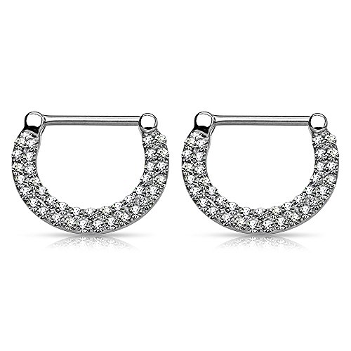 Algopix Similar Product 17 - Pierce2GO Silver 14G 316L Surgical