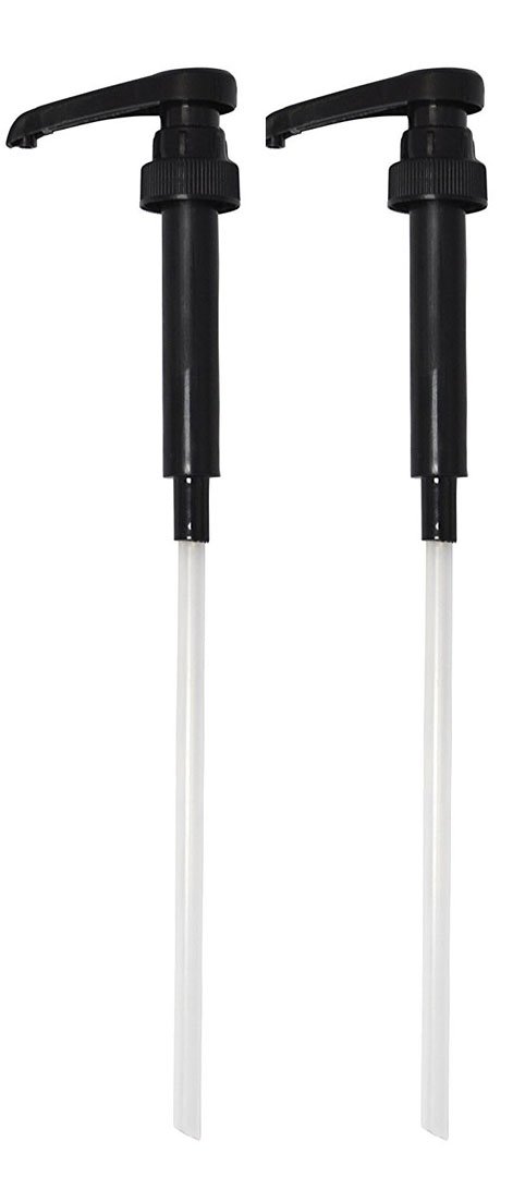 Algopix Similar Product 19 - DZHJKIO Black Syrup Pumps Fits 254