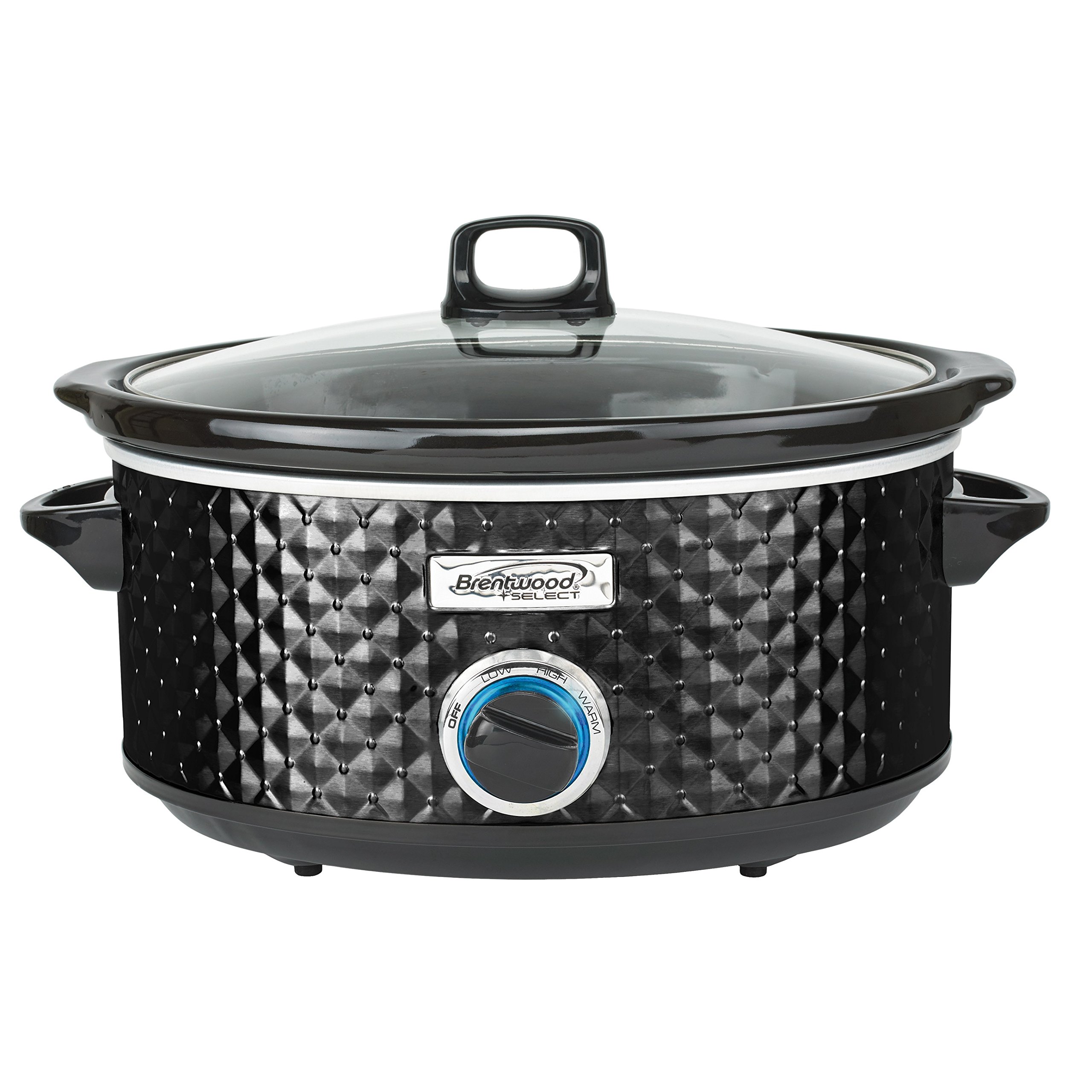 Algopix Similar Product 10 - Brentwood SC157BK Diamond Pattern Slow