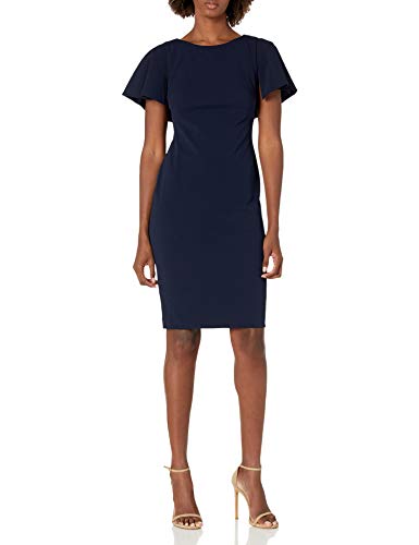 Algopix Similar Product 20 - Calvin Klein Womens Flutter Sleeves