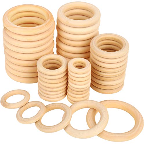 Algopix Similar Product 5 - HNYYZL 50 Pcs Unfinished Solid Wooden