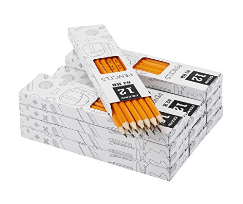 Algopix Similar Product 18 - 2 HB Pencils  Wood Cased Yellow