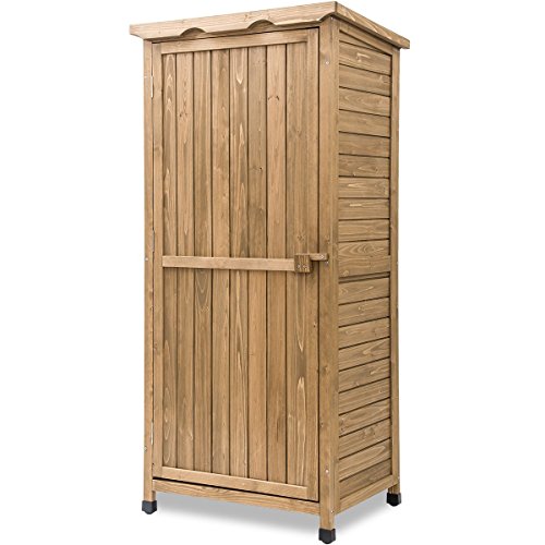 Algopix Similar Product 10 - Leisure Zone Outdoor Wooden Storage