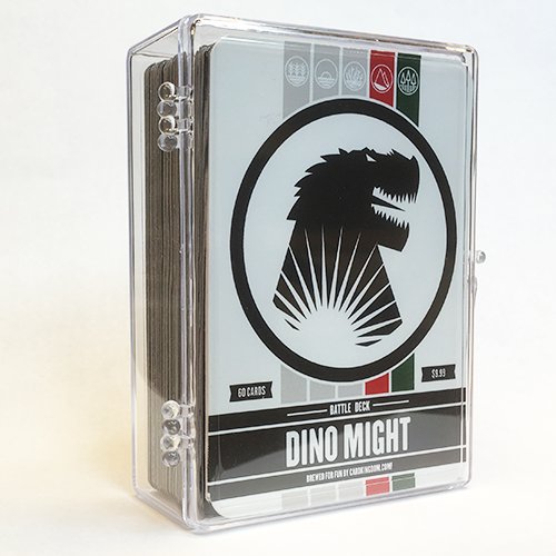 Algopix Similar Product 10 - Dino Might Battle Deck Magic the