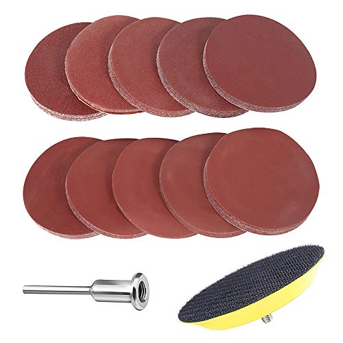 Algopix Similar Product 7 - SunTop Sander Disc Sanding 60pcs 76mm