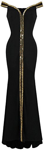 Algopix Similar Product 16 - Angelfashions Womens Off Shoulder V