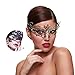 Algopix Similar Product 11 - Masquerade Mask for Women Shiny