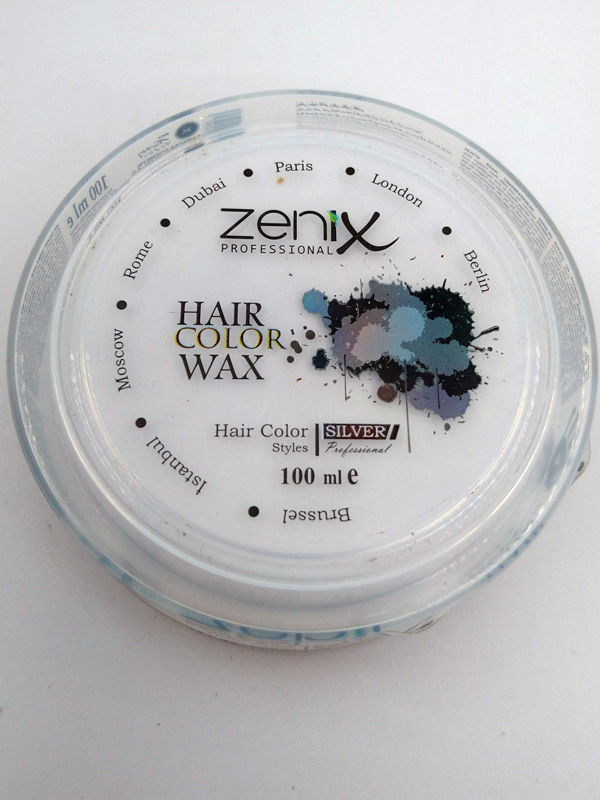 Algopix Similar Product 6 - ZENIX PROFESSIONAL HAIR COLORWAX SILVER