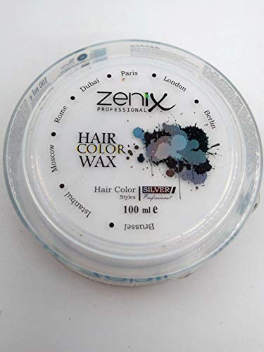 Algopix Similar Product 14 - ZENIX PROFESSIONAL HAIR COLORWAX SILVER