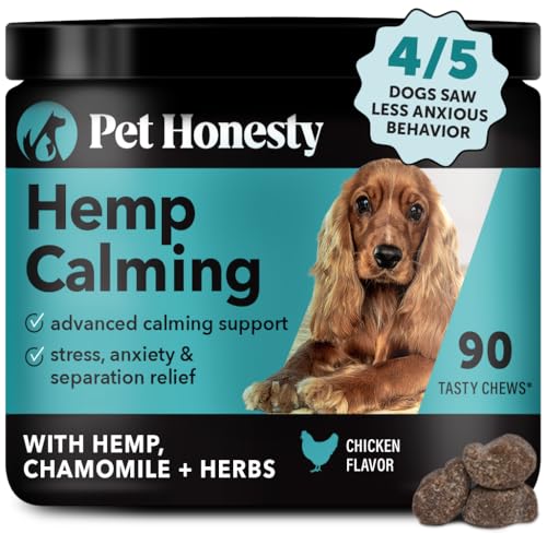 Algopix Similar Product 5 - Pet Honesty Natural Hemp Calming Chews