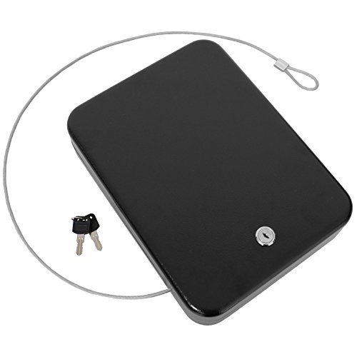 Algopix Similar Product 20 - Sunnydaze Large Portable Steel Keyed