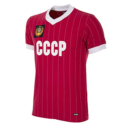 Algopix Similar Product 1 - CCCP 1982 World Cup Retro Football Shirt