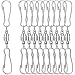 Algopix Similar Product 11 - TecUnite 10 Pack Swivel Hooks Clips