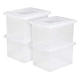 Algopix Similar Product 5 - IRIS Split-Lid Letter Size File Box