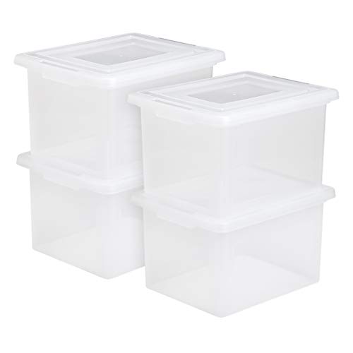 Algopix Similar Product 11 - IRIS Split-Lid Letter Size File Box