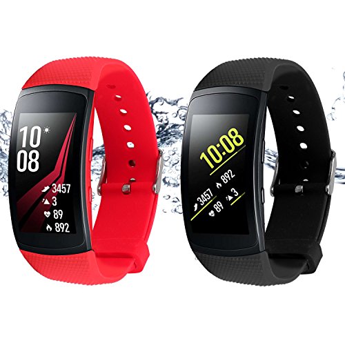 Algopix Similar Product 1 - Rukoy Bands for Samsung Gear Fit 2