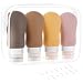 Algopix Similar Product 17 - AMMAX Portable Travel Bottles Set Leak