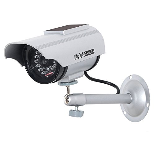 Algopix Similar Product 5 - WALI Solar Powered Bullet Dummy Fake