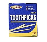 Algopix Similar Product 15 - GoodCo Toothpicks Flat Natural Wooden