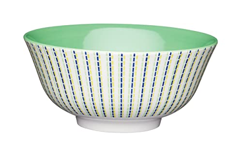 Algopix Similar Product 4 - KC Blue & Lime Bowl 15.7cm