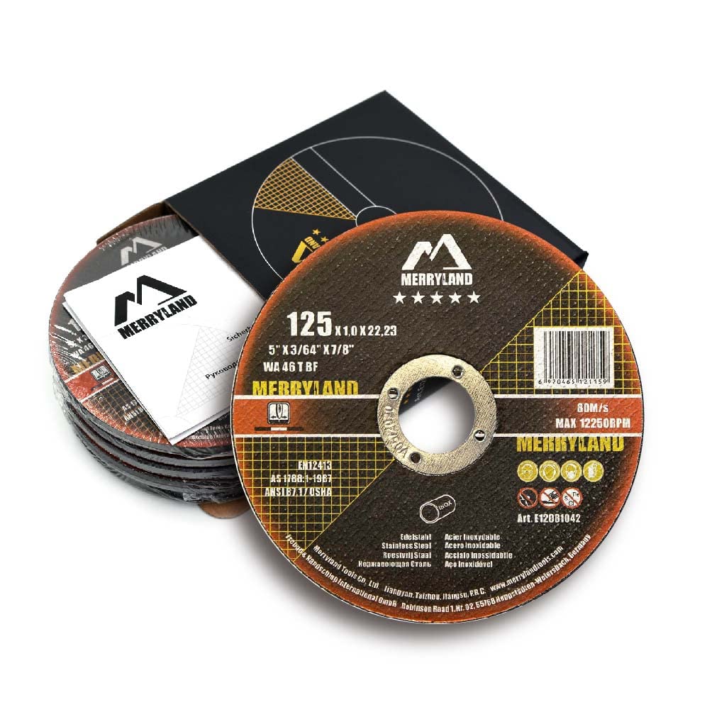 Algopix Similar Product 7 - Merryland Cut Off Wheel 5 inch for