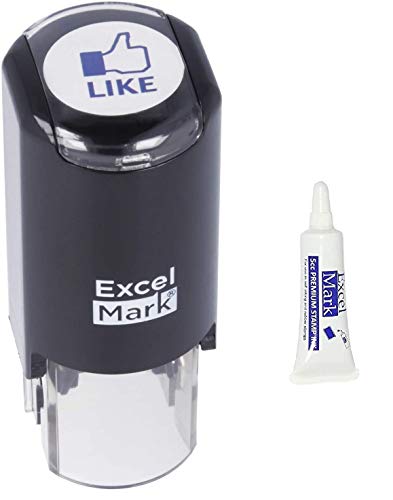 Algopix Similar Product 17 - Round Teacher Stamp  Like Blue Ink