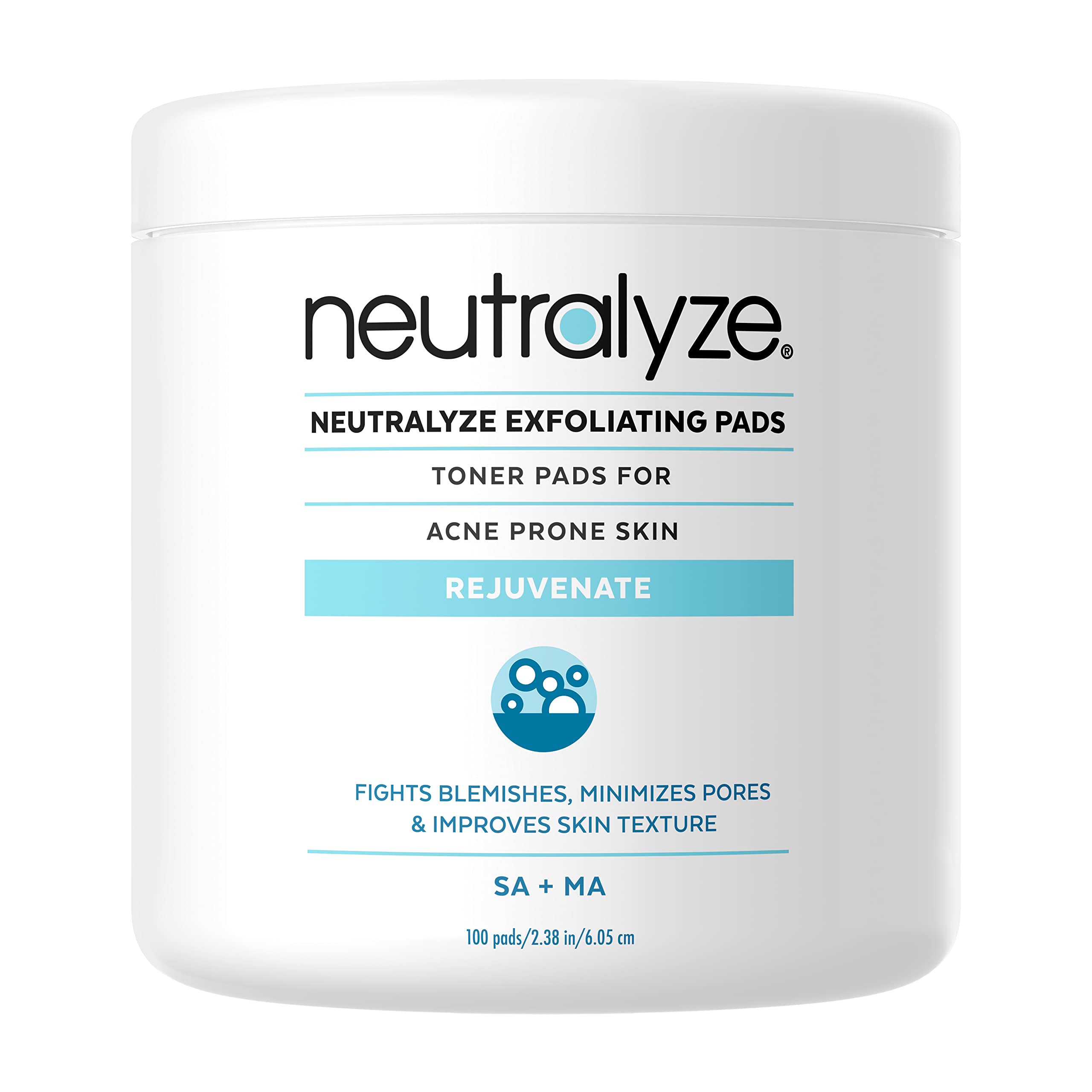 Algopix Similar Product 9 - Neutralyze Exfoliating Acne Toner Pads