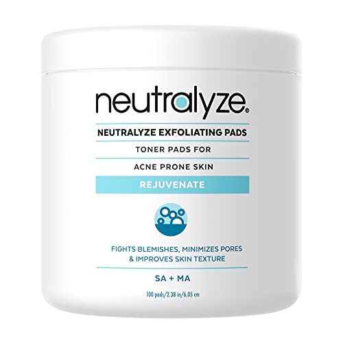 Algopix Similar Product 8 - Neutralyze Exfoliating Acne Toner Pads