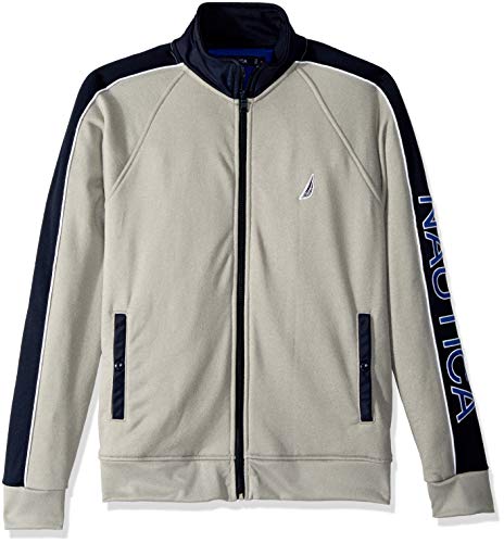Algopix Similar Product 18 - Nautica Mens Full Zip Track Jacket