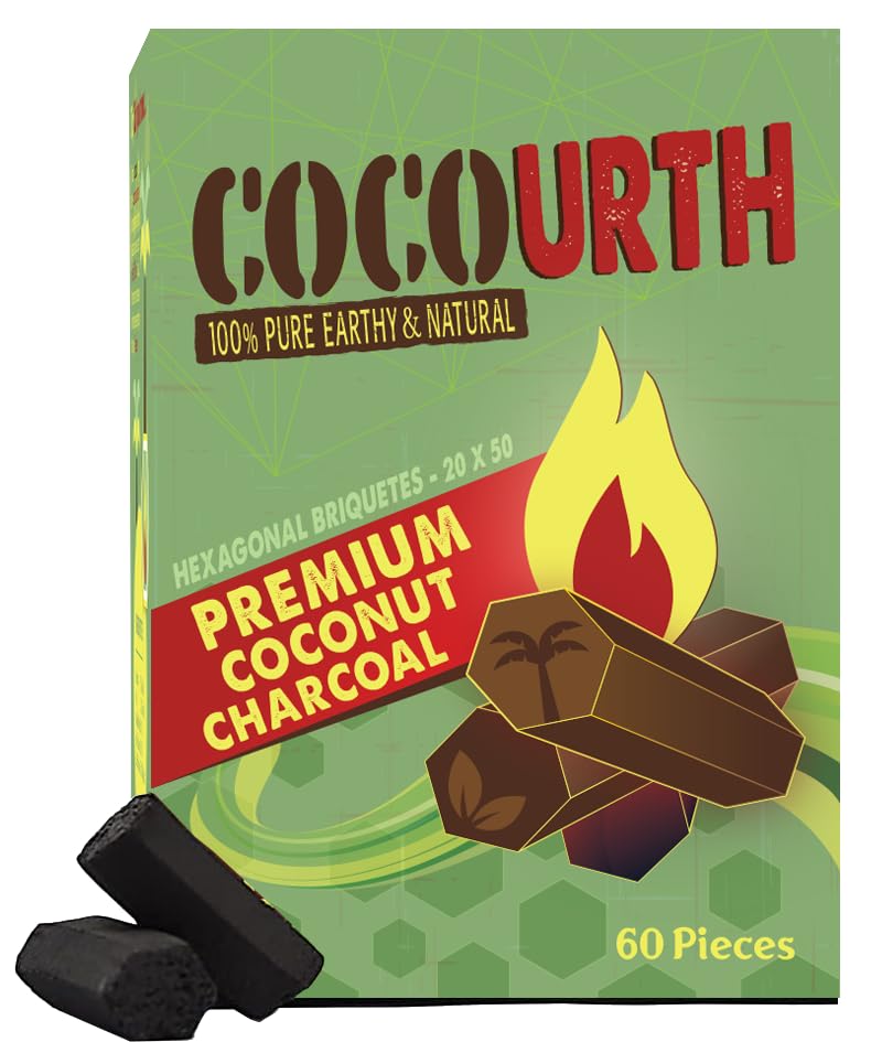 Algopix Similar Product 5 - CocoUrth Natural Hookah Coconut Shell