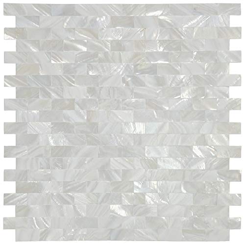 Algopix Similar Product 13 - Art3d Mother of Pearl Shell Mosaic Tile