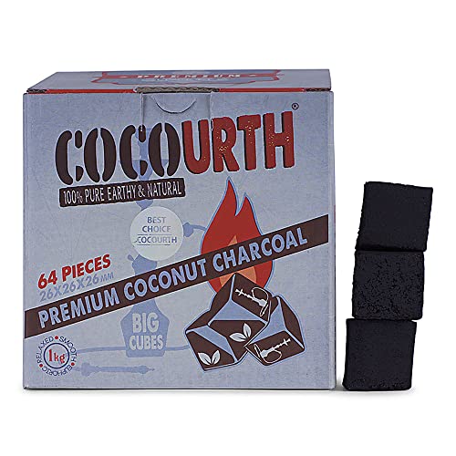 Algopix Similar Product 1 - CocoUrth 100 Natural Hookah Coconut