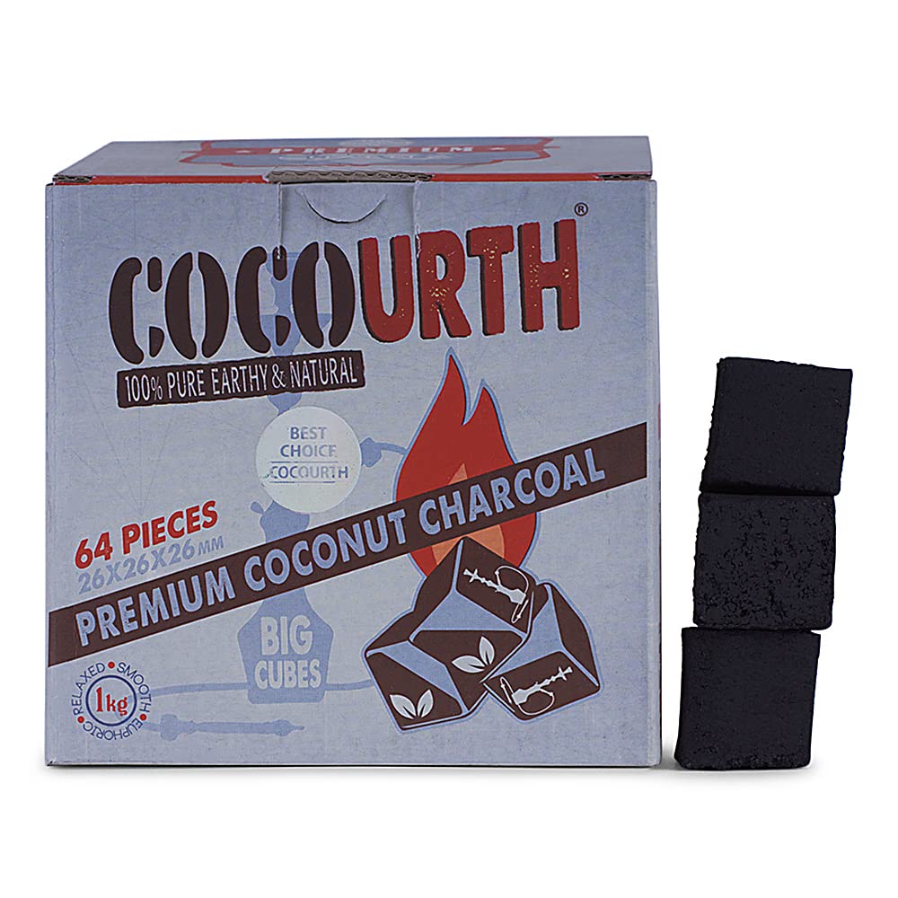 Algopix Similar Product 8 - CocoUrth 100 Natural Hookah Coconut