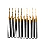 Algopix Similar Product 4 - 10Pcs 1mm Tungsten Carbide End Mill
