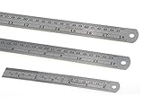 Algopix Similar Product 5 - Stainless Steel Ruler Metal Ruler Kit