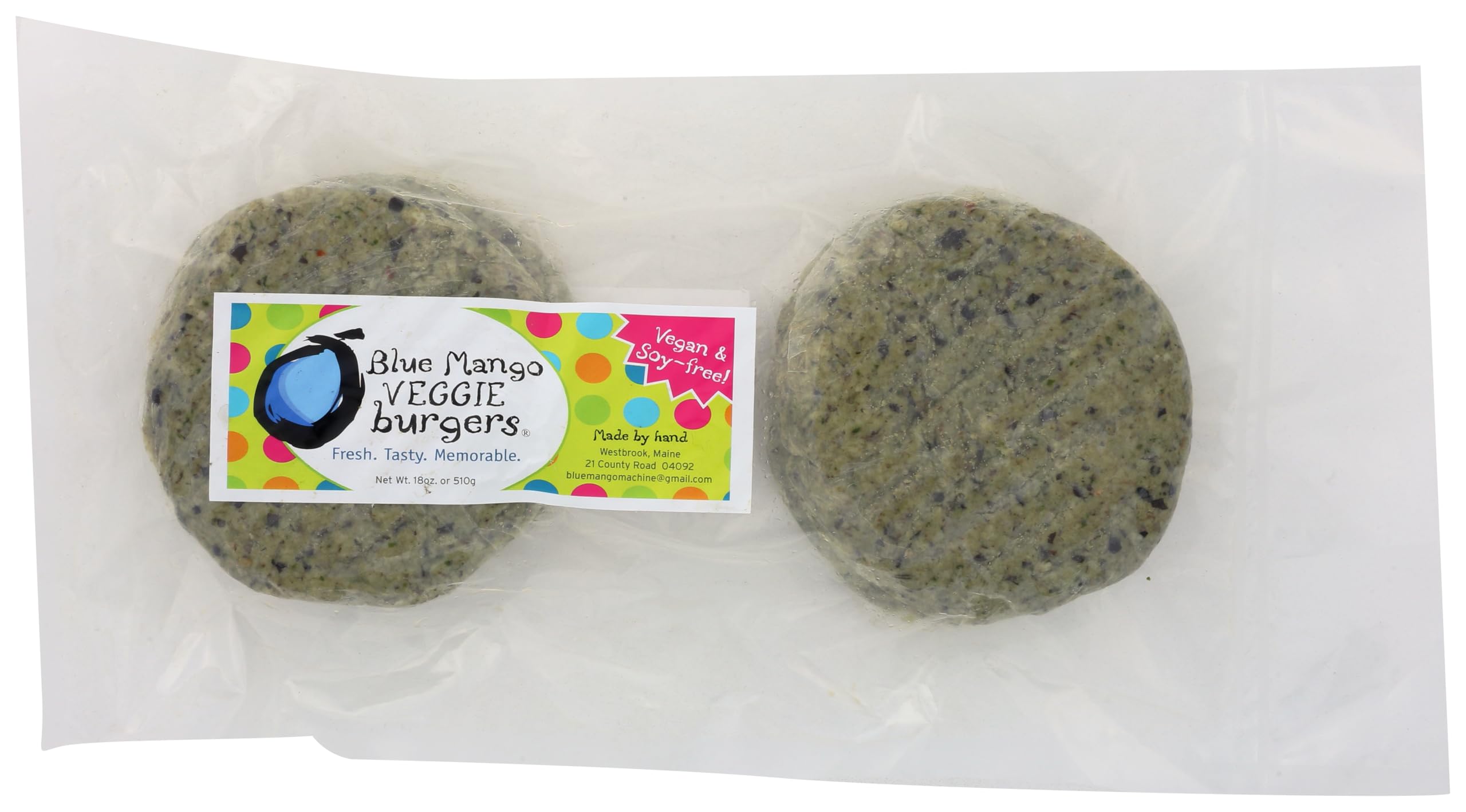 Algopix Similar Product 6 - BLUE MANGO Vegetarian Burger, 18 OZ