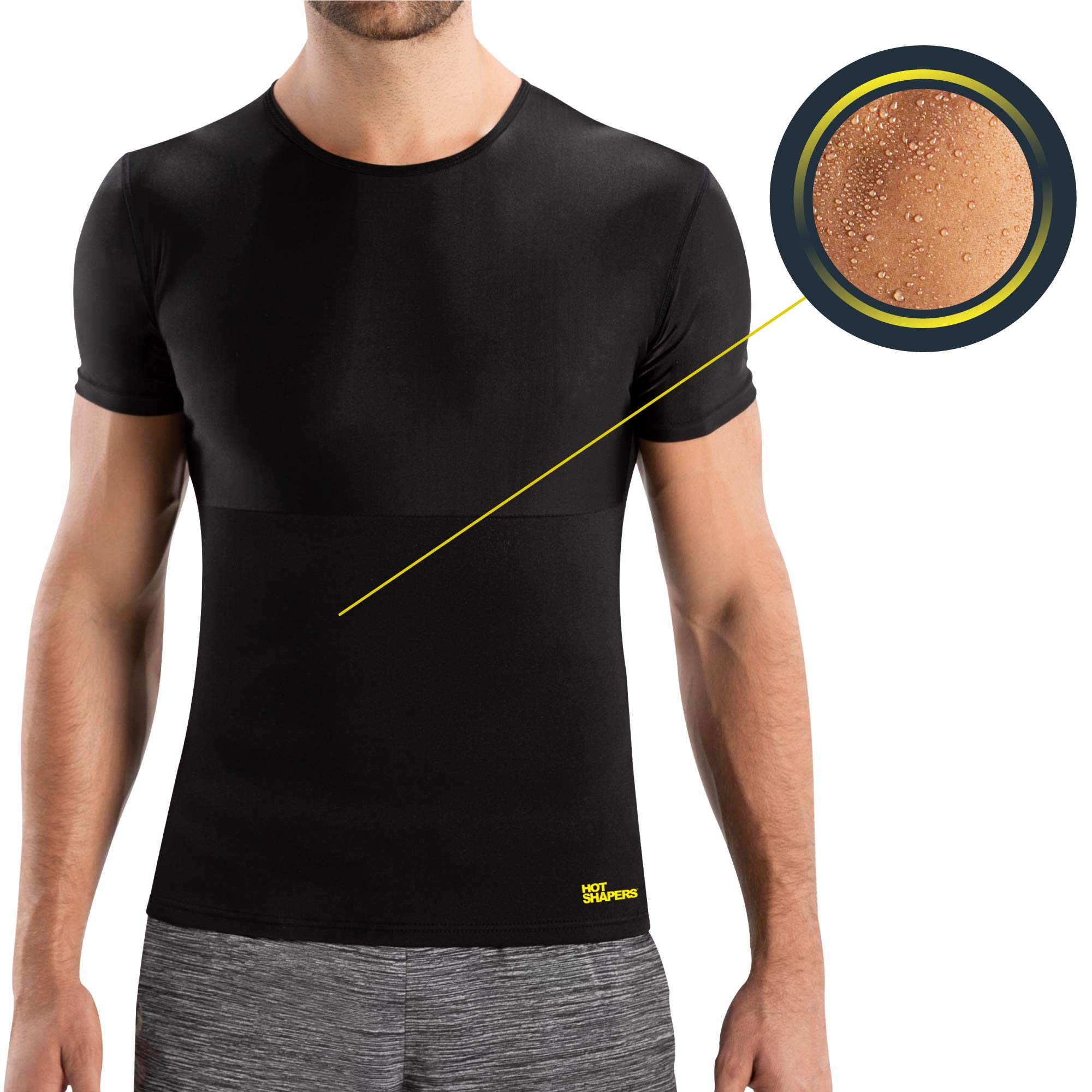 Algopix Similar Product 8 - HOT SHAPERS Cami Hot Men  Compression