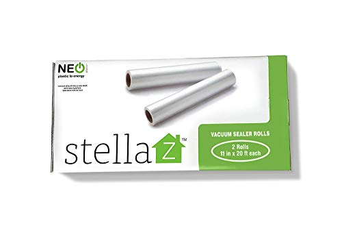Algopix Similar Product 2 - Stella Z Vacuum Sealer Rolls for Food