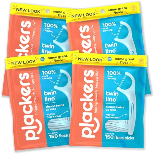 Algopix Similar Product 3 - Plackers TwinLine Dental Flossers