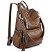 Algopix Similar Product 9 - UTO Women Backpack Purse Leather Vegan