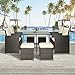 Algopix Similar Product 11 - LZ LEISURE ZONE Patio Dining Table Set