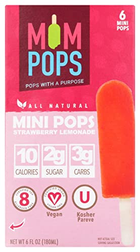 Algopix Similar Product 8 - Mompops Pop Mini Strawberry Lemonade