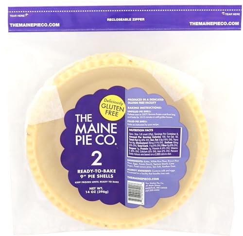 Algopix Similar Product 15 - THE MAINE PIE CO 9inch Pie Shells 2PK