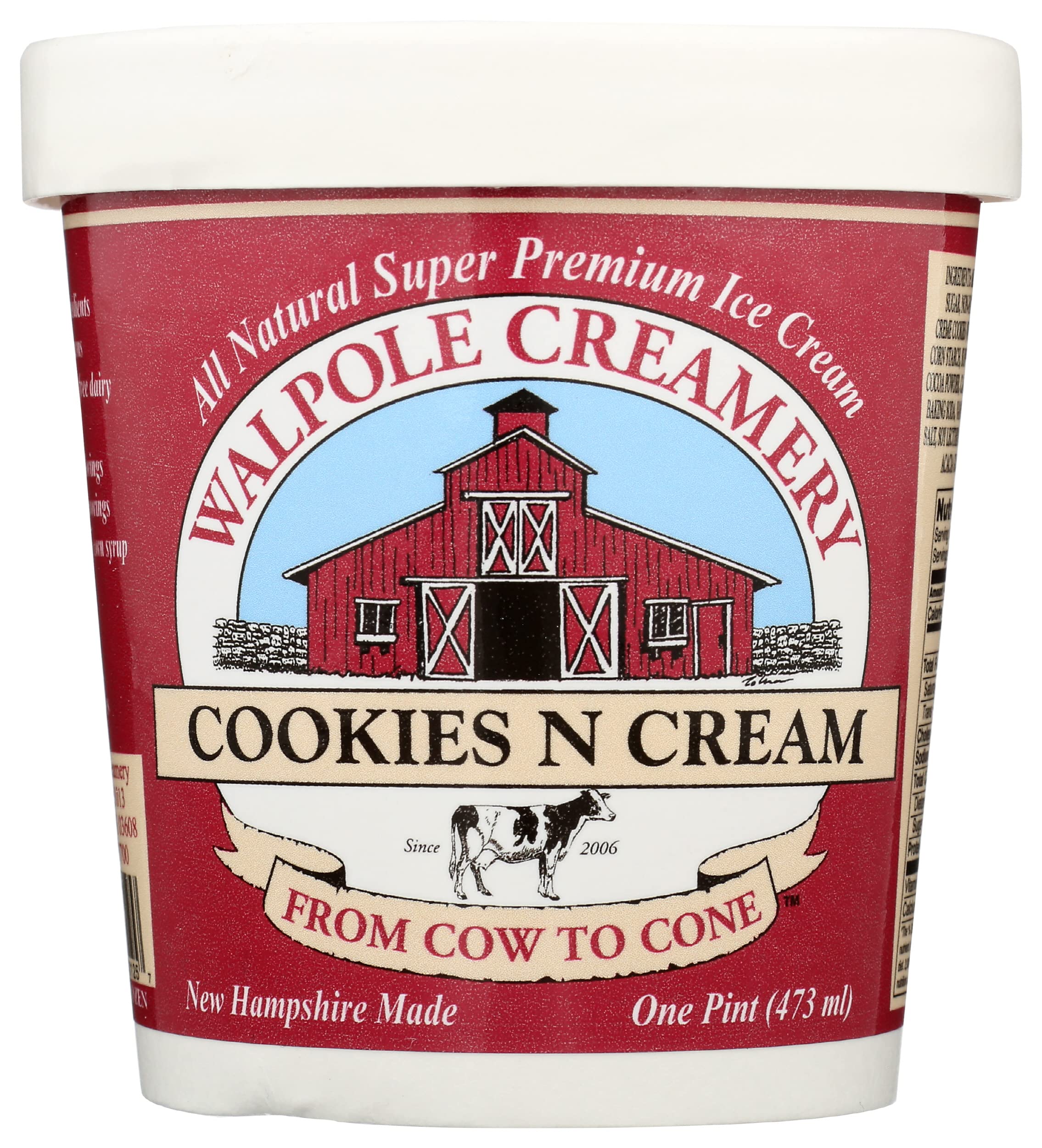 Algopix Similar Product 15 - WALPOLE CREAMERY Cookies n Cream Ice