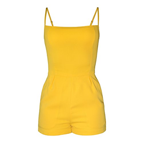 Algopix Similar Product 2 - closet convention Short Yellow Jumpsuit