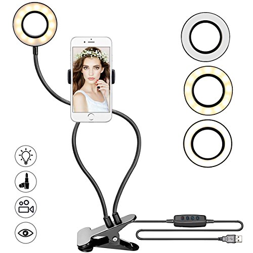 Algopix Similar Product 19 - EMore Selfie Ring Light with Cell