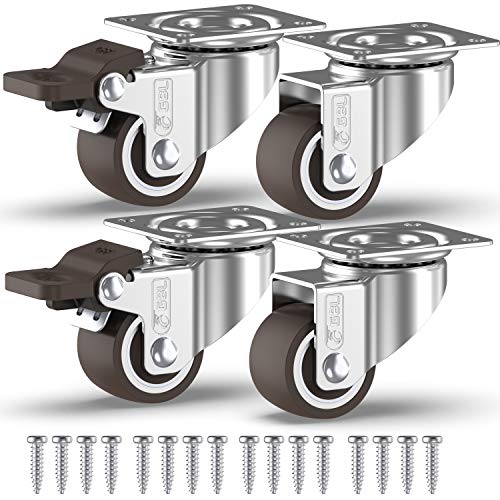 Algopix Similar Product 19 - GBL 1 Small Caster Wheels with 2