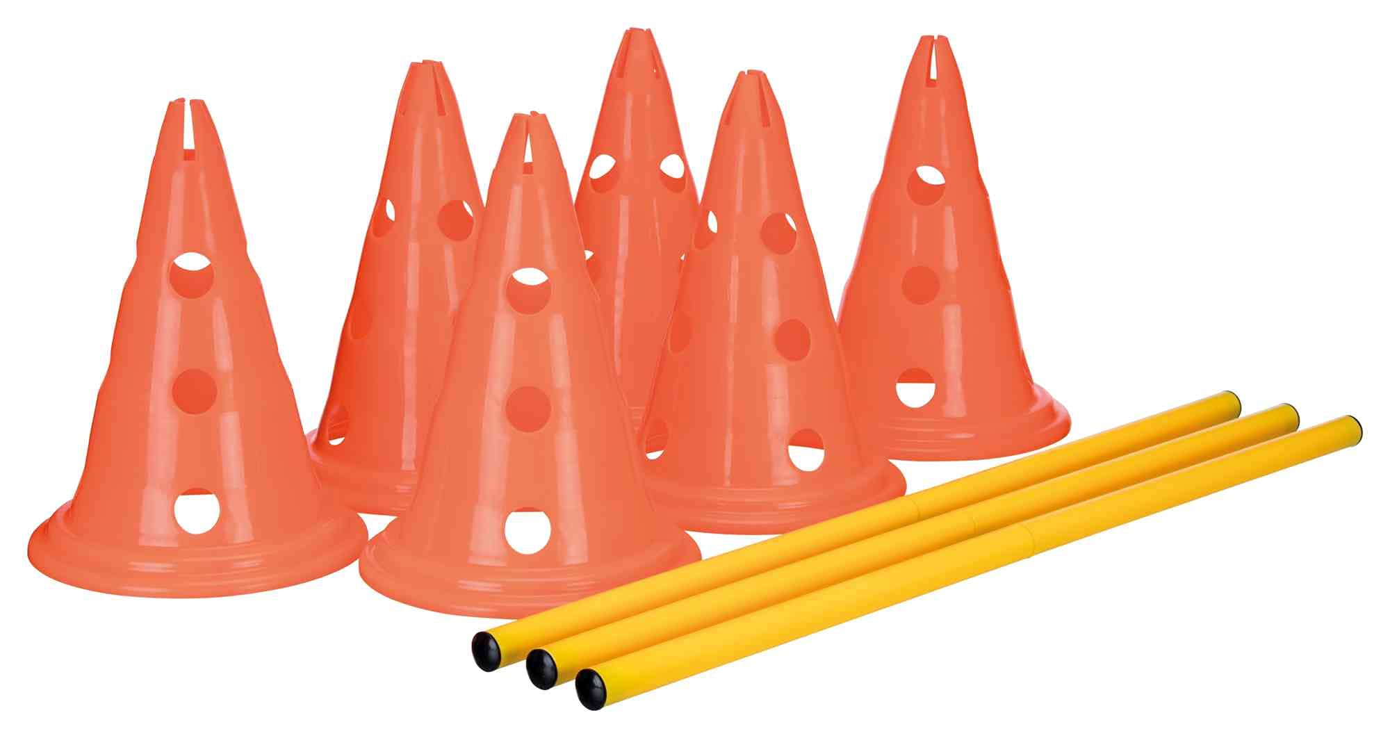 Algopix Similar Product 11 - Trixie Dog Agility Hurdle Cone Set 