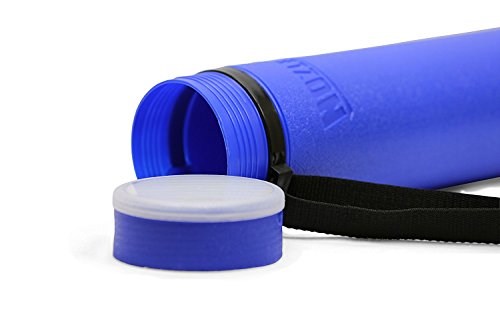 Algopix Similar Product 4 - Nozlen Document Poster Tube  Blue
